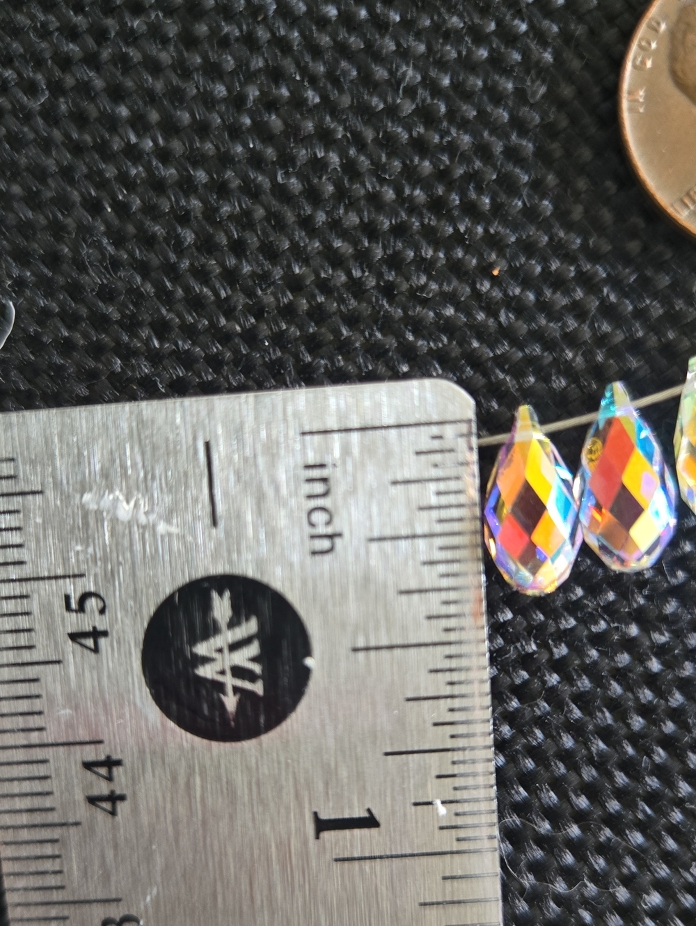 Crafting Supplies, Swarovski Crystal Briolettes - Picture 5 of 8